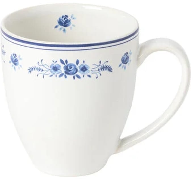 Costa Nova Portugees Aardewerk Beker 41cl VILA wit-blauw