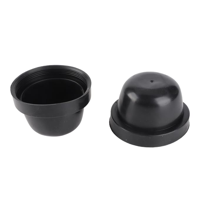 2 Stuks 70mm Auto LED Lamp Koplamp Rubber Waterdicht Stofdicht Afsluitdeksel black