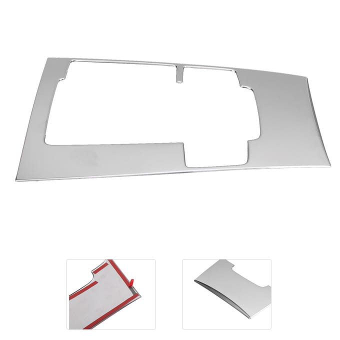 Schakelpaneel Frame Sierlijst RVS Decor Vervanging voor Mazda 3 2019‑2021 RHD white
