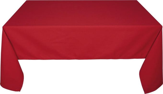 Treb Horecalinnen Tafelkleed Red 132x178cm - Treb SP