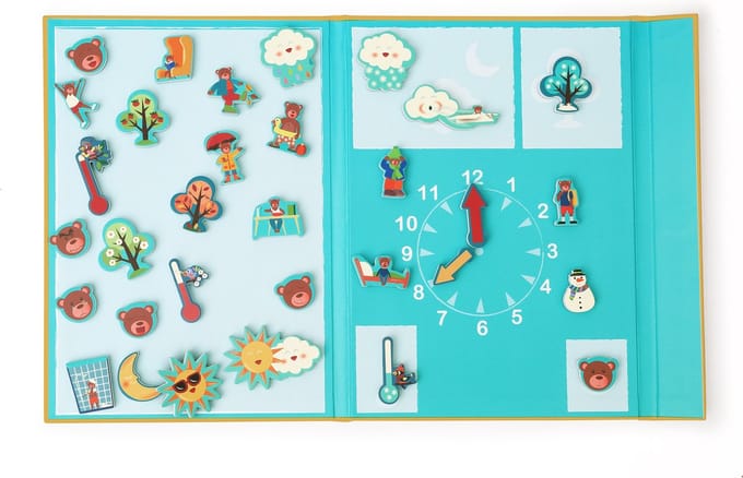 SCRATCH Dagplanner - Magnetisch - 51,5X25,6X1Cm - 4 Jaar