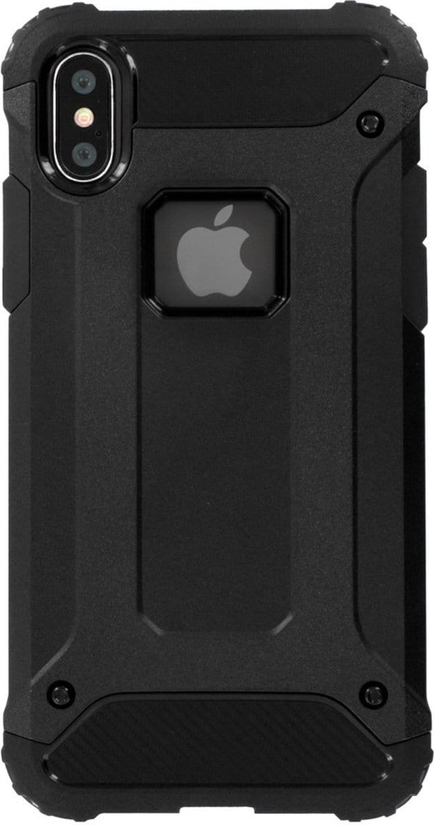 Mobiparts Rugged Shield geschikt voorApple iPhone X/10 Apple iPhone Xs - Zwart