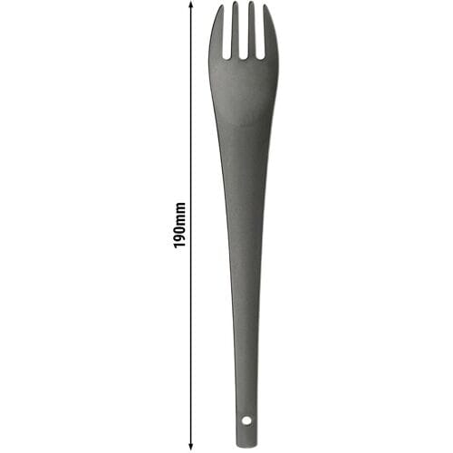 GGM Gastro (200 Stück) Mehrweggabel - Grau