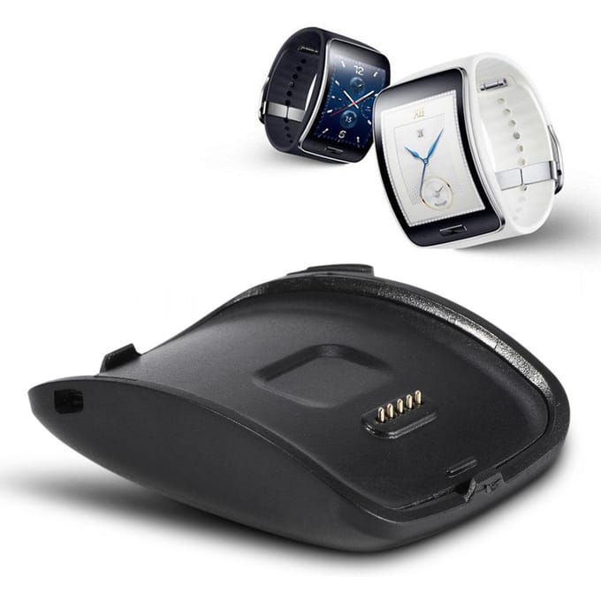 Oplaadstation Dock Oplader voor Samsung Galaxy Gear Fit R750 Horloge gray
