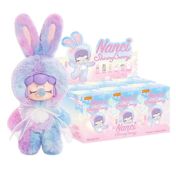 Robotime Nanci Shining Bunny - Blind box - MNBXX - Knuffel - Cadeautip