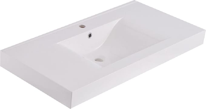Sanifun wastafel Di Maria 1000 x 460 x 80 mm