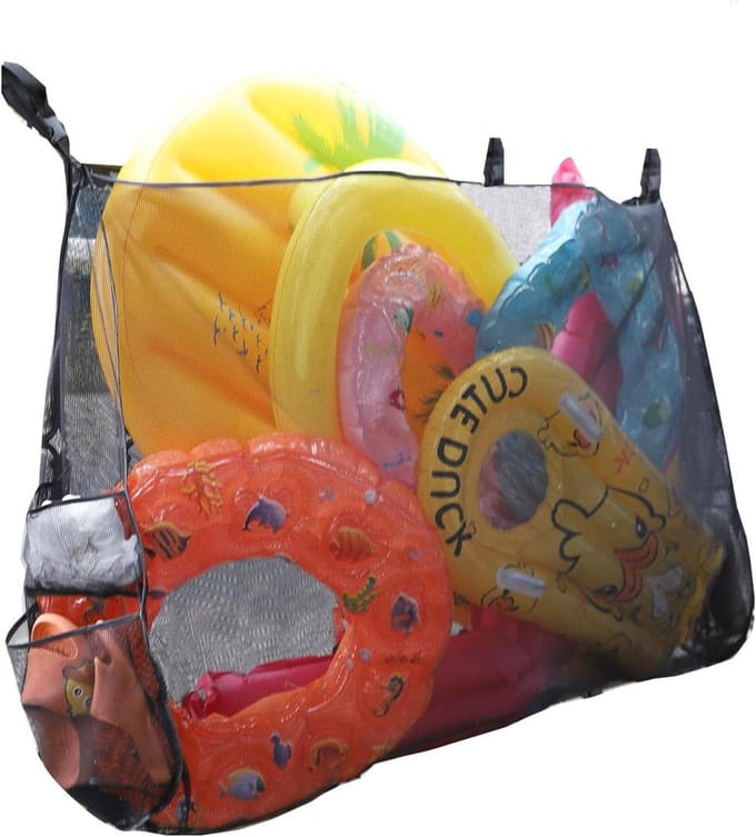 Hangend Opbergnet voor Zwembadspeelgoed en Accessoires