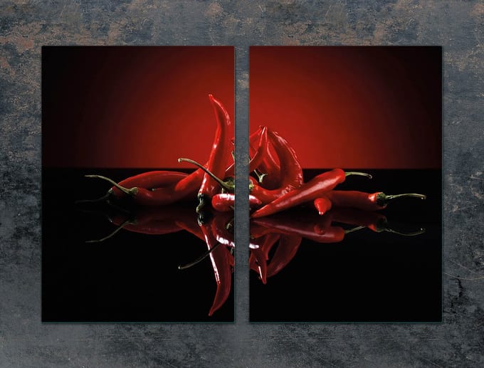 TMK ArtDeko - Snijplank - Glas - 2x35x52 cm - Bescherming