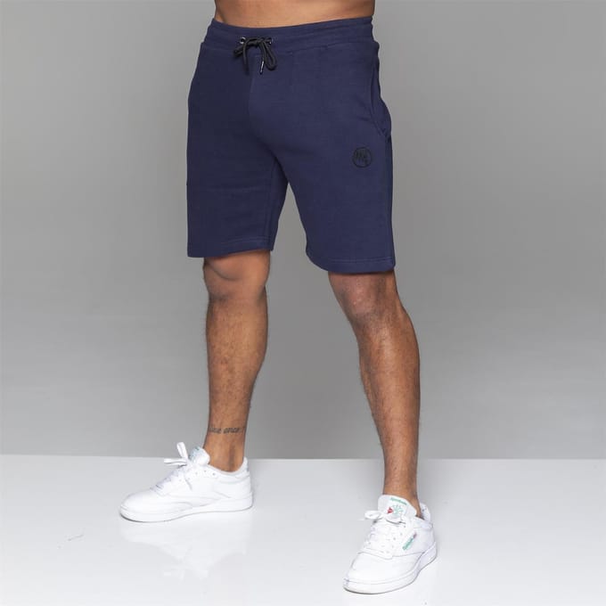 MYT Heren Fleece Korte Broek Navy