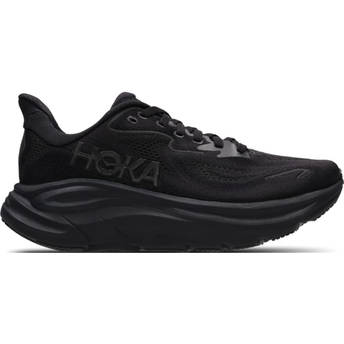 Hoka Clifton 10 Sneakers Dames - Zwart - Maat 36 - Mesh/Synthetisch