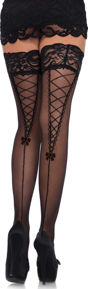 Doorzichtige lange jurk dames Leg Avenue