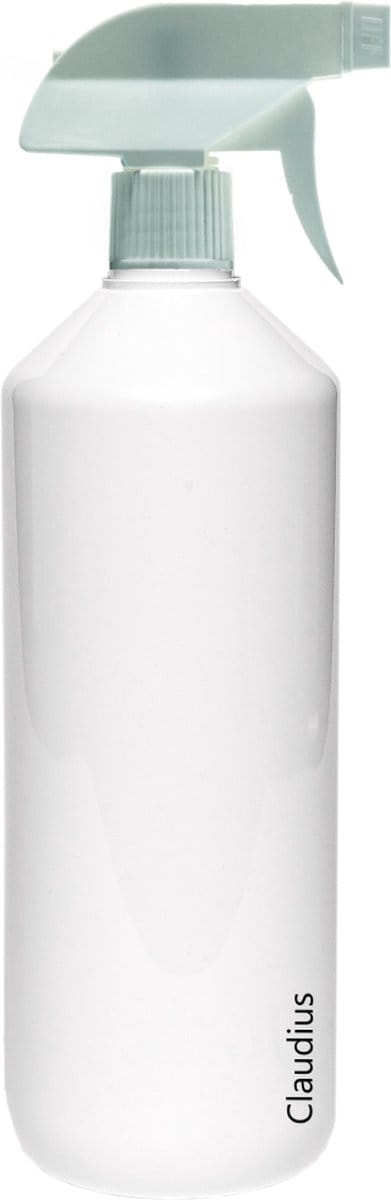 Lege Plastic Fles 500 ml PET wit - met witte spraykop - set van 10 stuks - navulbaar - leeg
