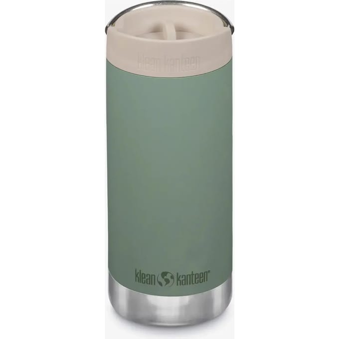 Klean Kanteen Isolatiefles TKWide 355ml met Koffiedop - Thermosfles - sea spray