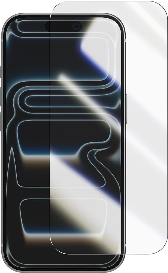 4smarts, Screenprotector geschikt voor iPhone 17 Pro - Tempered Glass Second Glass, Transparant