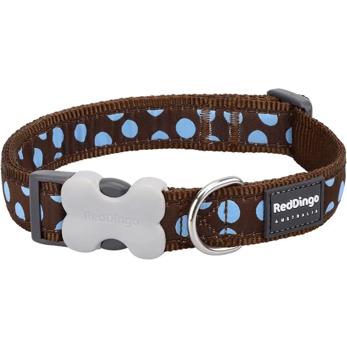 Verstelbare hondenhalsband Red Dingo