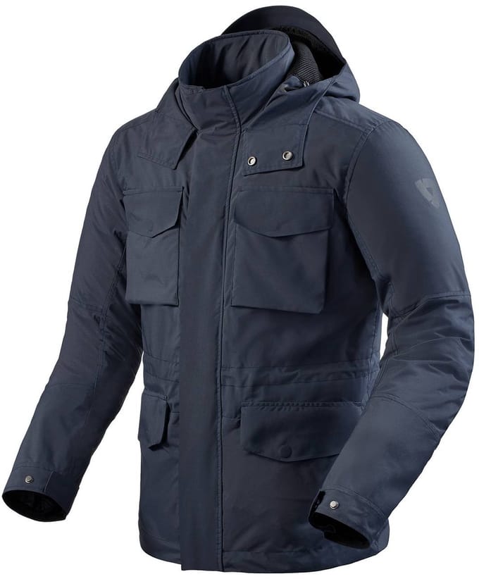 REV'IT! Jacket Triomphe 2 H2O Dark Navy L - Maat - Jas