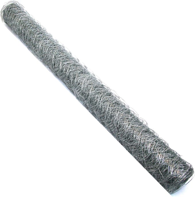 Giga Kippengaas Rol - lxh 25m x 120cm - Metaal