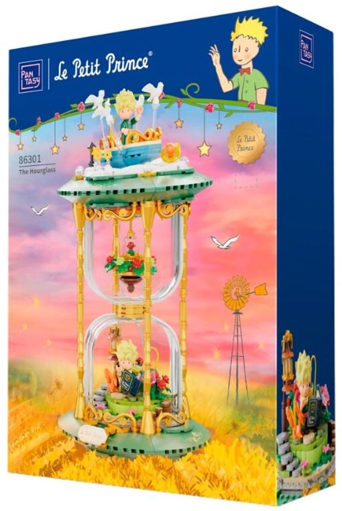 Pantasy, 3D Bouwblokjes, Le Petit Prince, The Hourglass, 86301, 17,3x17,3x31,3cm