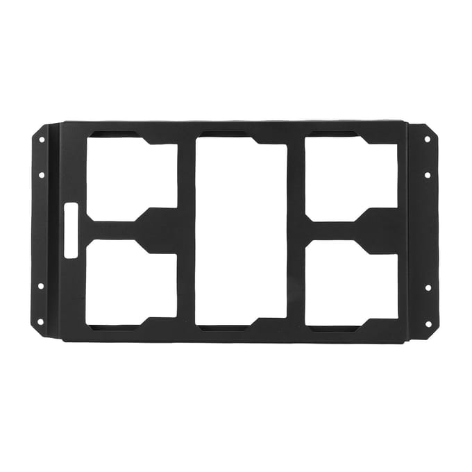 Plaque de montage pour boîte à outils Métal Électroplaqué Haute Résistance Murale et au Sol Remplacement pour Packout