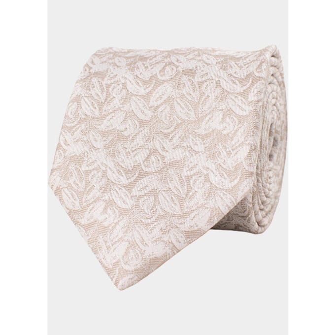Tresanti Stropdas guelfo with leaves trtika466/101