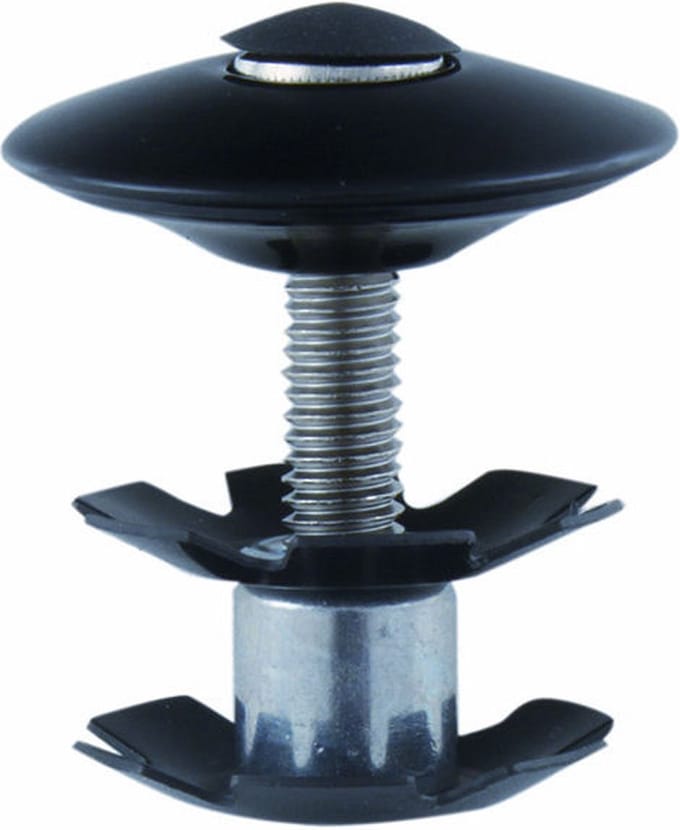 Balhoofdplug M-Wave 1-1/8" - zwart
