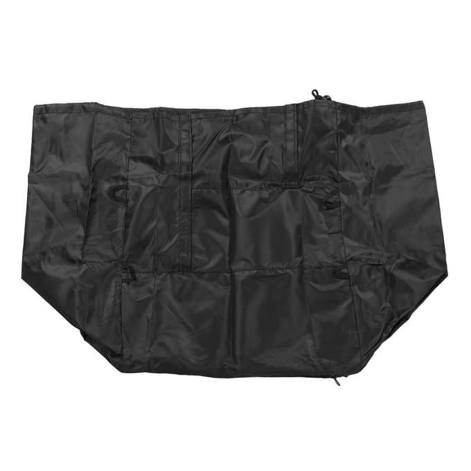 Couverture de Pompe de Chauffage pour Spa Jacuzzi Ouverture Zippée Résistante à l'Eau Couverture d'Hiver Isolée pour Pompe de Jacuzzi black