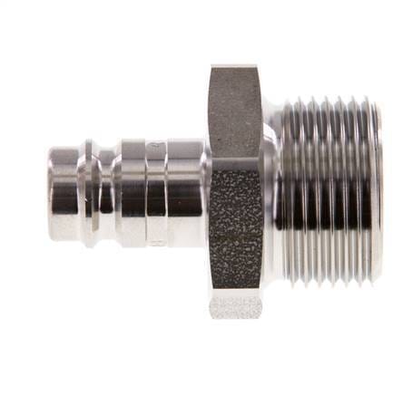 RVS 306L DN 10 Luchtkoppeling Insteeknippel G 3/4 inch Buitendraad - CLP10-M-SSL-P-034