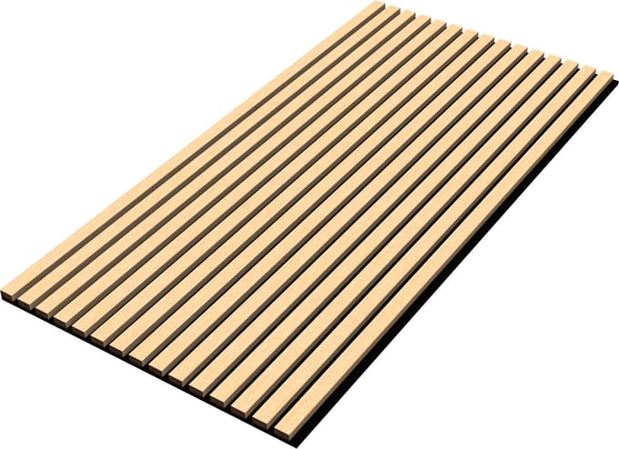 Akoestisch Wandpaneel Vang set van 8 mdf 5,76 m² eiken