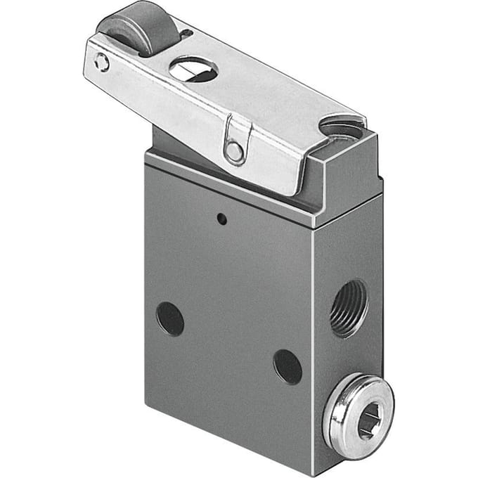 Festo 3/2 NC Monostabiele Rollenhevelklep G1/8 151L/Min - 2272