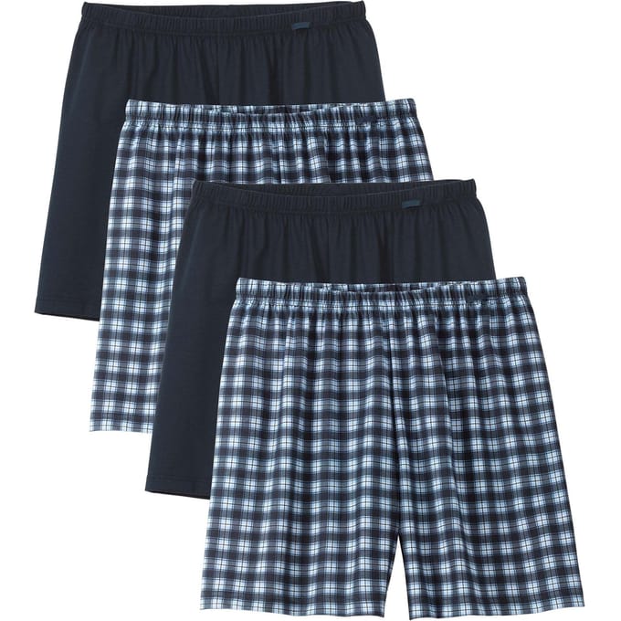 CALIDA Geweven boxershorts Prints Benefits 4P Verpakking van 4