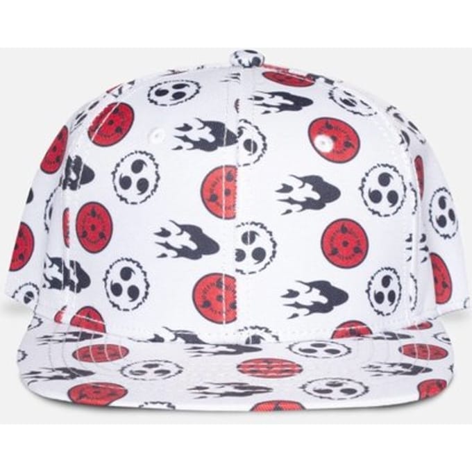 Naruto - Symbols Snapback Pet - Wit