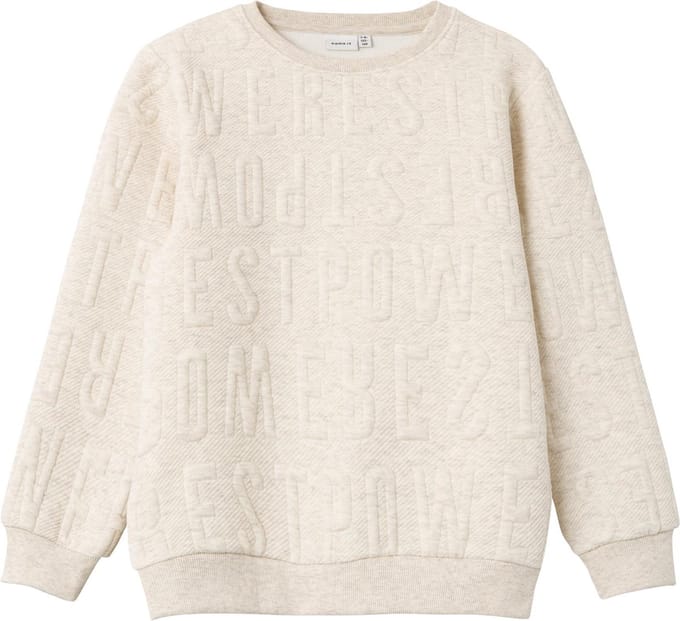 Name It - Sweater - Maat 158/164 - Jongens - Peyote Mel - polyester