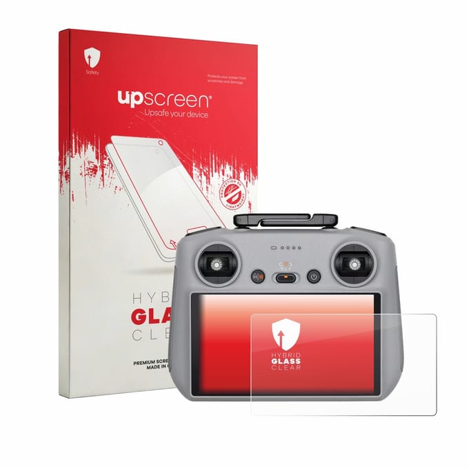 upscreen - Screenprotector voor DJI RC 2 2025 - Folie Beschermfolie Beschermglas transparant