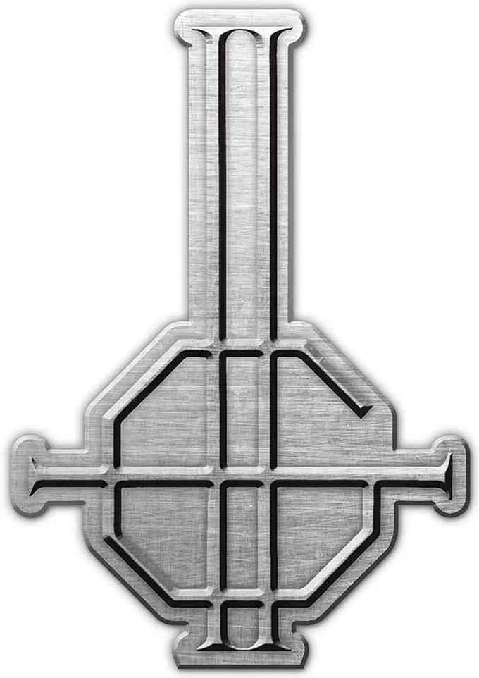 Ghost - Grucifix Pin - Zilverkleurig