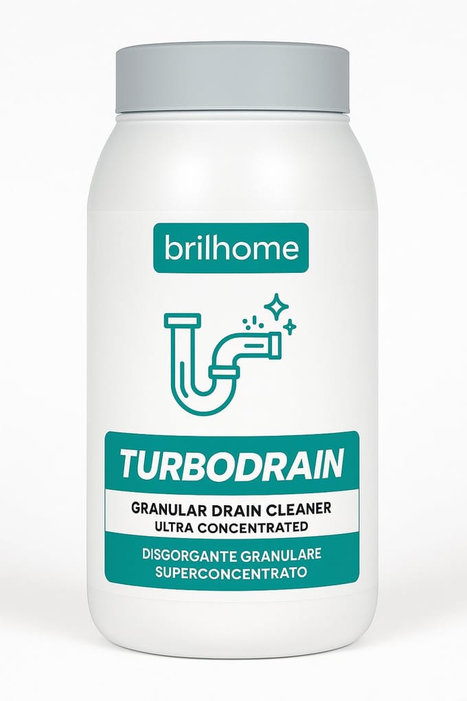 BRILHOME Turbodrain - Ultra korrelige afvoerreiniger