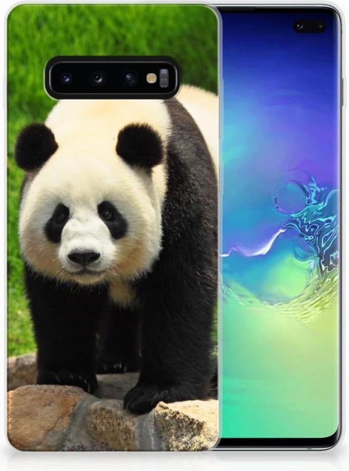 Samsung Galaxy S10 Plus TPU Hoesje Panda