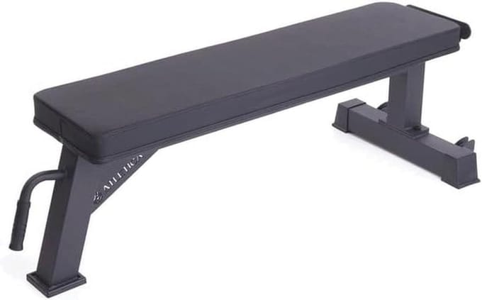 Halterbank voor Stabi Training met Rugleuning en 24 kg Nettogewicht