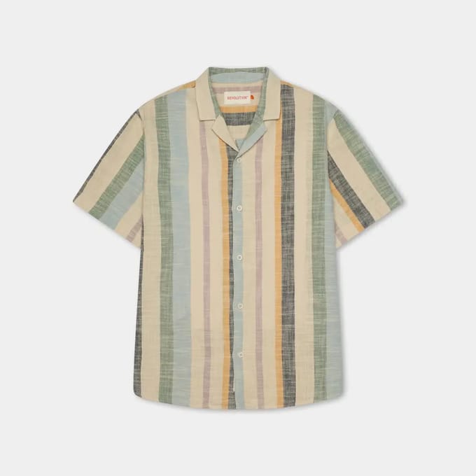 Shirt met korte mouwen Revolution Cuban
