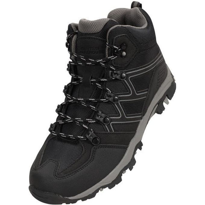 Mountain Warehouse Kinder/kinder Oscar wandelschoenen (Zwart)