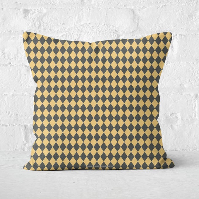 Harry Potter Hufflepuff Square Cushion - 60x60cm - Soft Touch