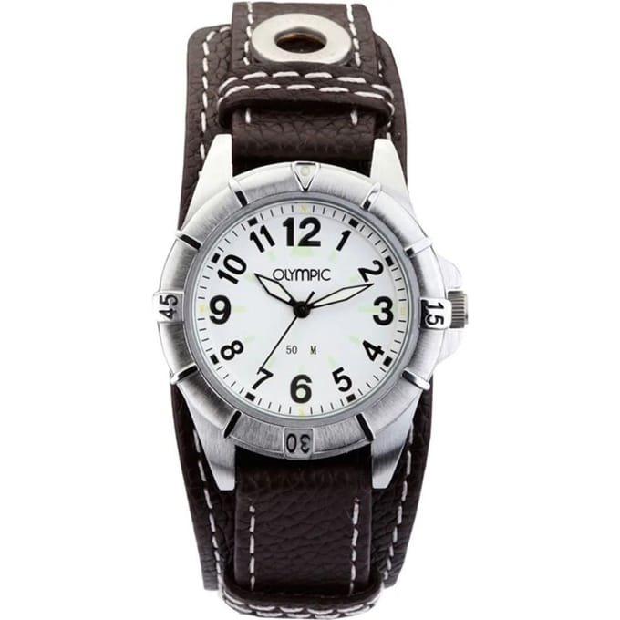 Olympic OL89HSS008 Horloge - Staal - Zilverkleurig - 39,5 mm