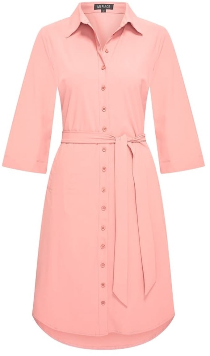 MI PIACE - Travel Jurk Uni 202663 Dusty Rose - Maat : XS