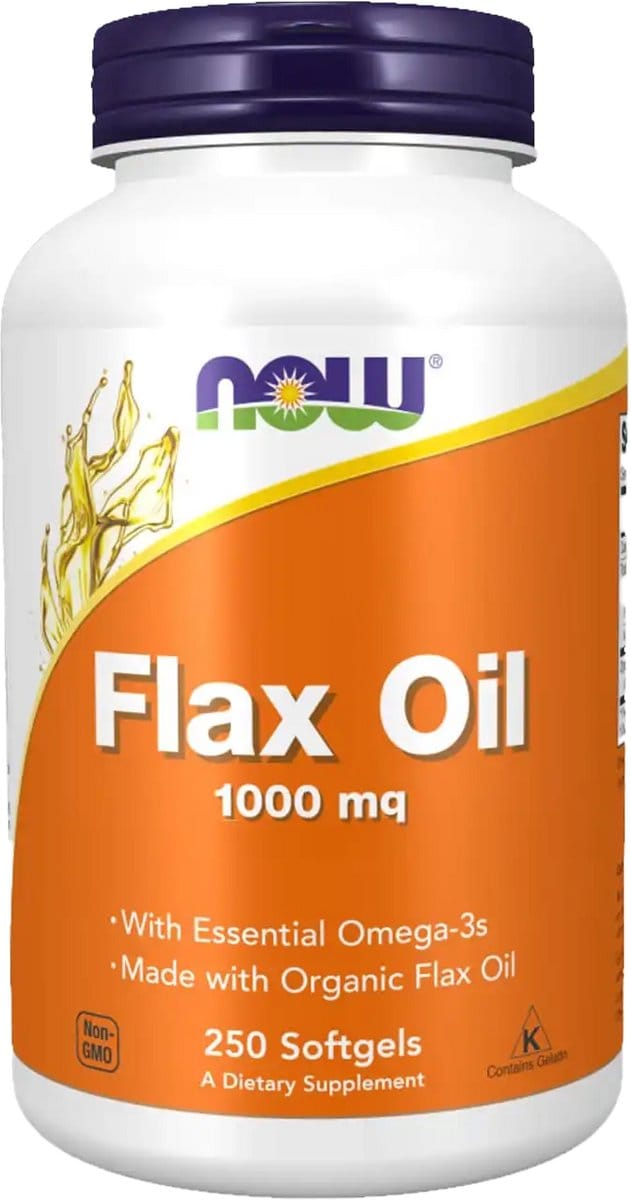 Flax Oil Gelcaps - 250 softgels