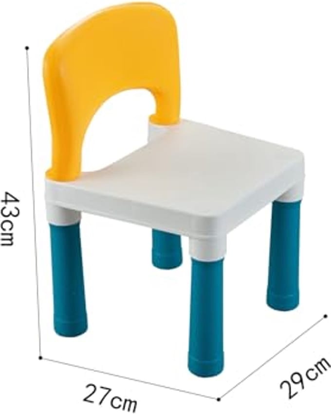 Kinderstoel voor Kinderen - 43 x 27 x 29 cm