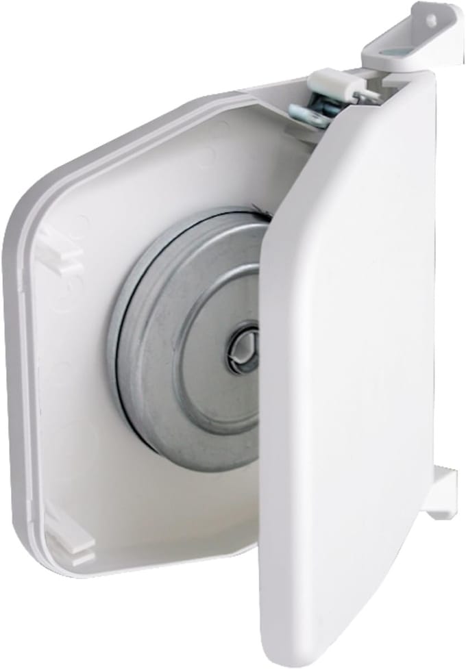 Riemwikkelaar voor rolluiken - Draaibaar, 5m, 14mm, Wit