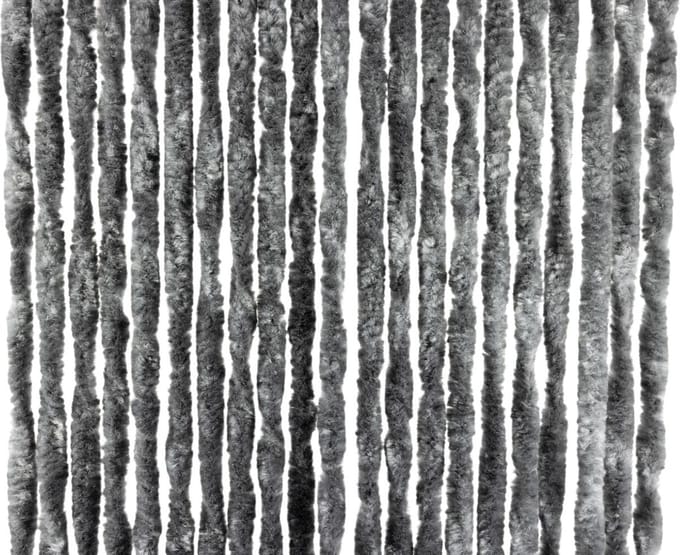 Luxe Kattenstaart Vliegengordijn - Antracite - 90x220cm