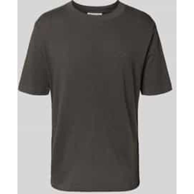 Regular fit T-shirt van puur katoen