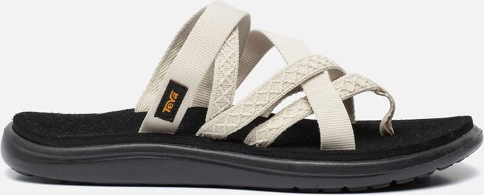 Teva W Voya Zillesa Dames Slippers - Wit/Zwart - Maat 36