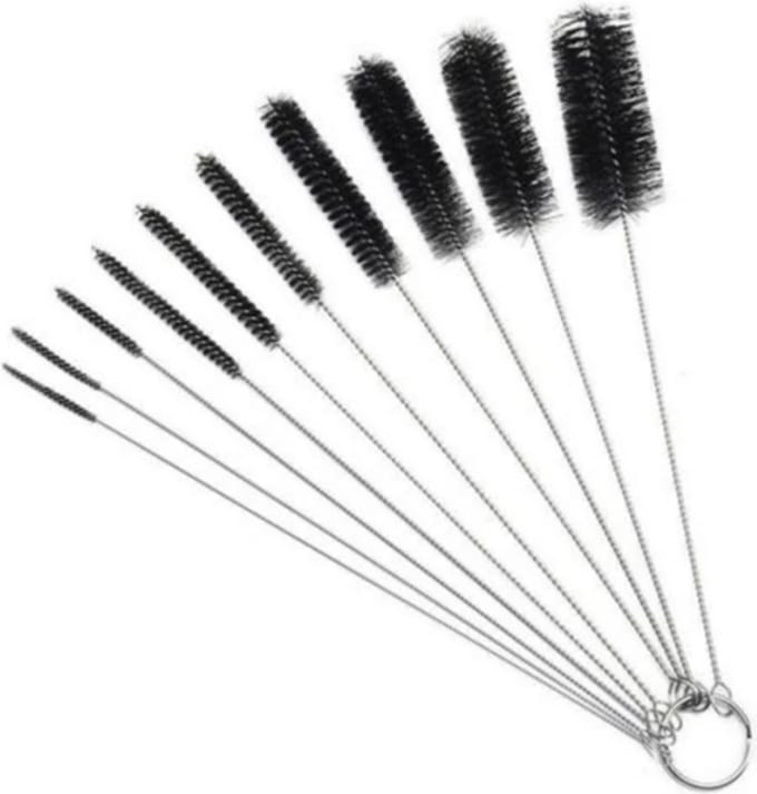 Jumada's - Complete set van 10 stuks - Schoonmaak Ragertjes - Borstels - Zwart