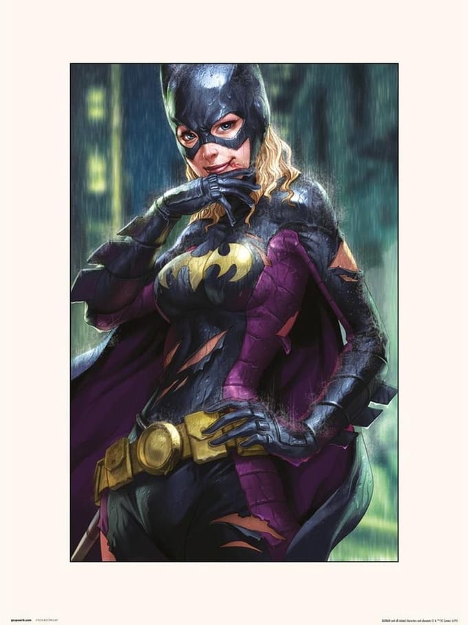 DC UNIVERSE BATGIRL RAIN - Collector Print 30 x 40 cm